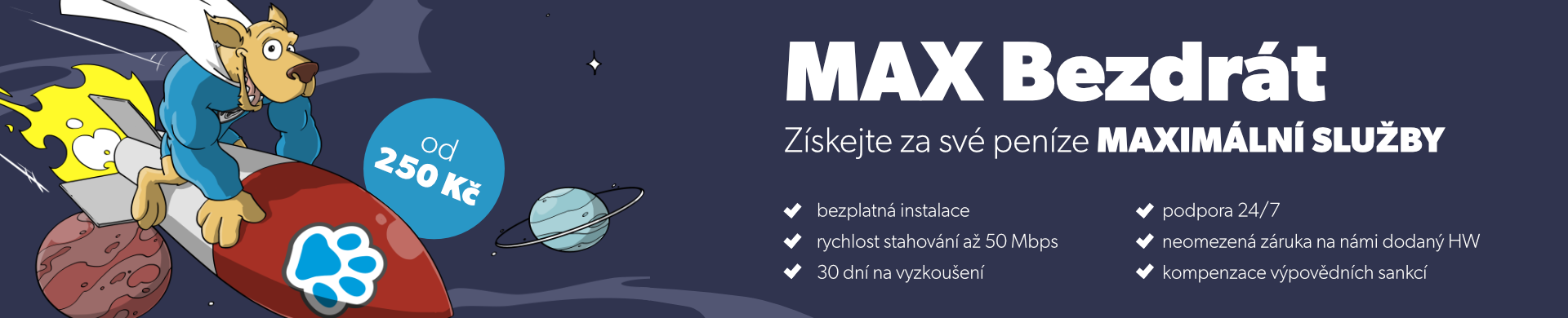 MAX Bezdrát